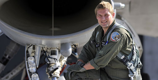 Pilot wearing G-Suit