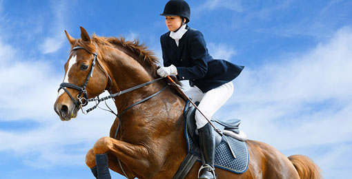 Horse riding